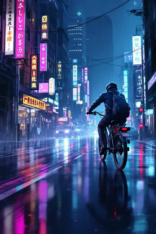 赛博都市 动漫封面